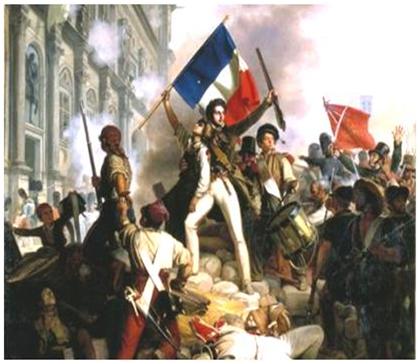 Francia forradalmárok Párizsban 