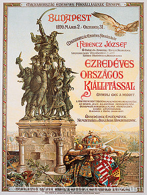Millenniumi plakát-1896
