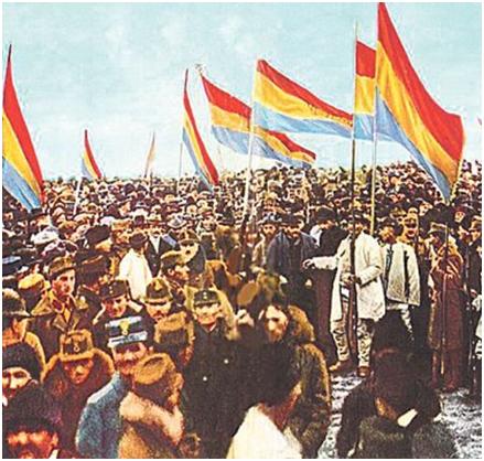 A románok nagygyűlése Gyulafehérváron