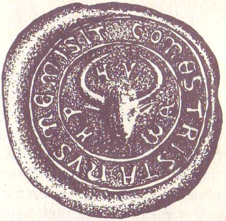 Hahót-Buzád vagy Hahold-Buzád<br>(gyakran_Buzát-Hahót) nemzetség címere