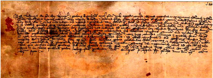 Nagy Lajos vásárjogot adományozó oklevele<br>a Bánffy család számára 1366-ból