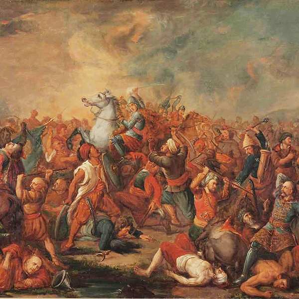 Hunyadi János a rigómezei csatában (1448)