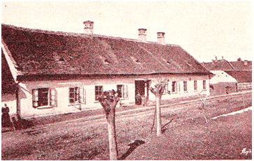 Zala Görgy szülőháza Lendván.